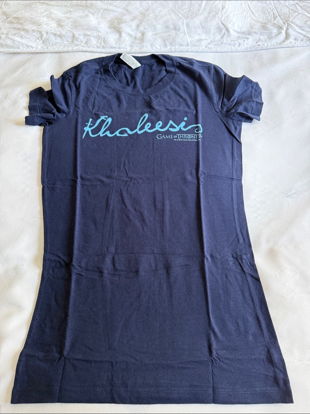 Khaleesi Graphic Short Sleeve Tee - Navy